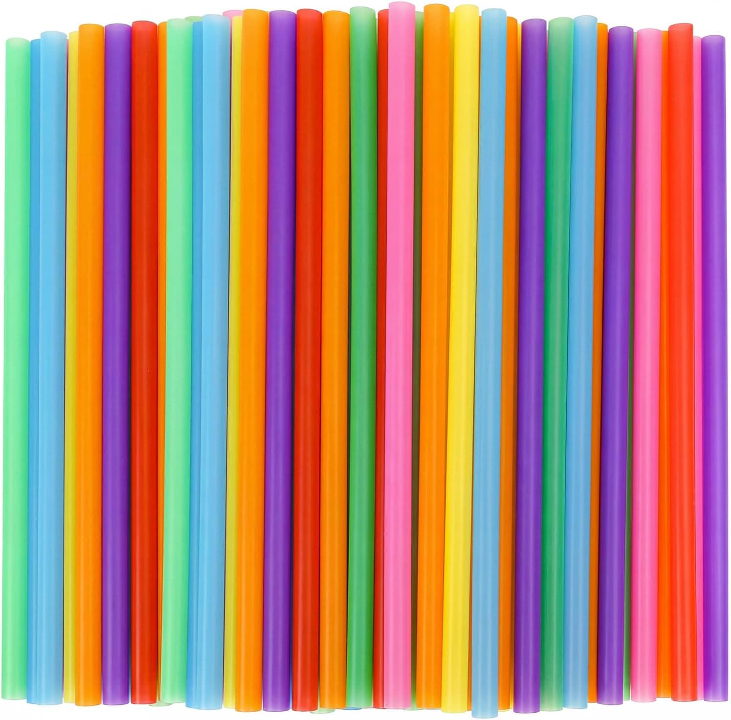 Jumbo Milkshake Straws, 120 count, 10.3 in
